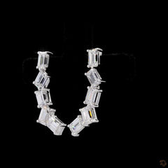 2.20 Carat Lab Diamond Climber Earring in 14K Gold