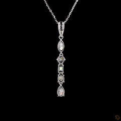 2.23 Carat Multi shape Diamond Designer Pendant For Her