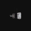 Princess Diamond Push Back Stud Earring in 14K Gold - Lab Grown Diamond