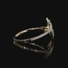 Marquise Halo Engagement Ring in 14K Gold with Accent Diamonds