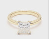 1.0-2.0Ct IGI Certified Lab Diamonds Solitaire Engagement Ring For Her, Crafted in 14K Gold