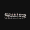 8.18 Carat Multi Shape Diamond Tennis Bracelets in 14K Gold