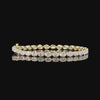 10.60 Carat Oval East West Lab Diamond Tennis Bracelet