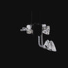 1.28 Ct Lab Grown Diamond Jacket Drop Earring in 14K Gold