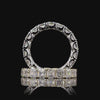 Asscher Cut Diamond Full Eternity Ring