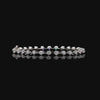 4.30 Carat Station Line Tennis Bracelet in 14K Gold