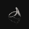 1.45 Ct Designer Bypass Engagement Ring in 14K Gold