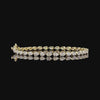 5.85 Carat East West Pear Lab Diamond Tennis Bracelet