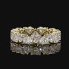 5.71 Carat Alternating Ring For Her in 14K Gold