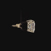 Princess Diamond Push Back Stud Earring in 14K Gold - Lab Grown Diamond