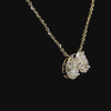 2.0Ct Toi Et Moi Necklace With Pear and Oval Diamond