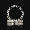 Asscher Cut Diamond Full Eternity Ring